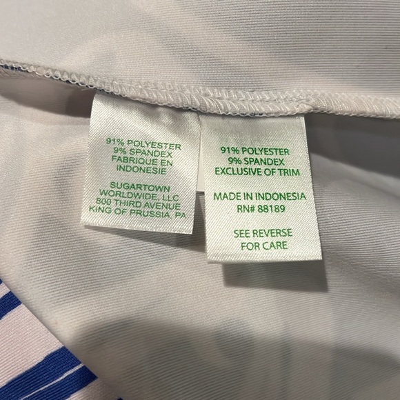 Lilly Pulitzer Purple/Periwinkle Blue White Women's Dress Small - Picture 4 of 10